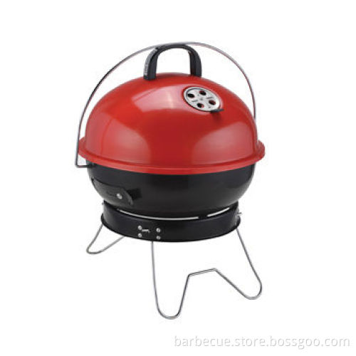 Charcoal grill, 14" easy portable, made of carbon steel